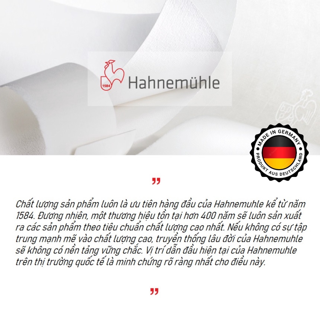 - Sổ vẽ HAHNEMUHLE - Sketch Booklet
