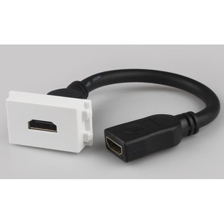 ổ cắm HDMI loại dây mềm chuẩn Wide lắp mặt Panasonic