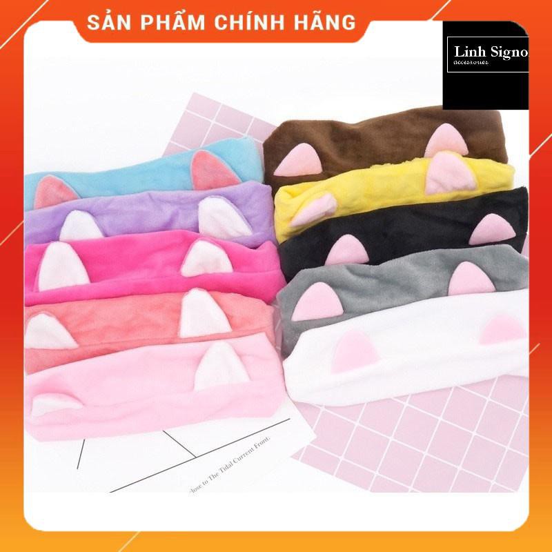 [VỢT SALE AUTH] Băng đô tai mèo nhung siêu dễ thương | BigBuy360 - bigbuy360.vn