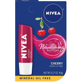 Son dưỡng môi NIVEA Cherry Lip Care 0.17 Ounce Carded Pack 4,8g (Mỹ)