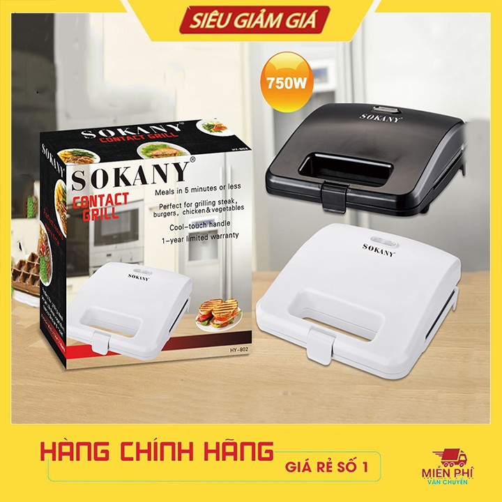 Máy kẹp nướng bánh mì, sandwich, hotdog