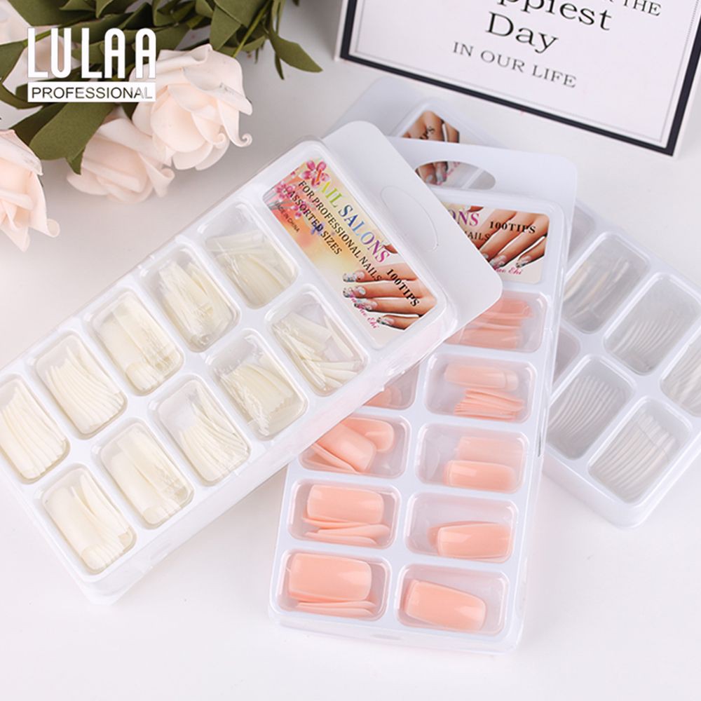 Bộ móng tay giả hình vuông