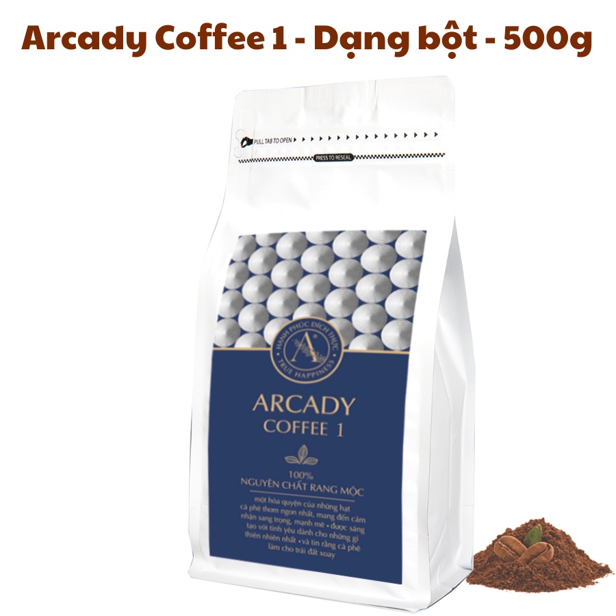 Cà phê nguyên chất 100% thơm ngon quyến rũ - Arcady Coffee 1