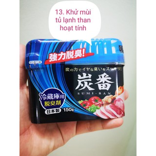 Khử mùi tủ lạnh than hoạt tính Nhật Bản Sumi-Ban 150g