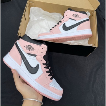 Giày Thể Thao Jordan 1 Hồng Cao Cổ Full Size Nữ, Giày sneaker nữ JD Hồng | BigBuy360 - bigbuy360.vn