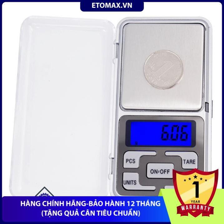 [Hàng loại 1-Bảo hành 12 tháng] Cân tiểu ly điện tử bỏ túi  200g/0.01g MT,chính xác tới 1% gram.