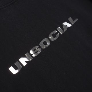 Áo UNSOCIAL METALLIC LOGO TEE