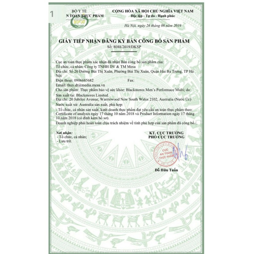 Blackmores Multivitamin for Teen Girls 60 viên bé gái