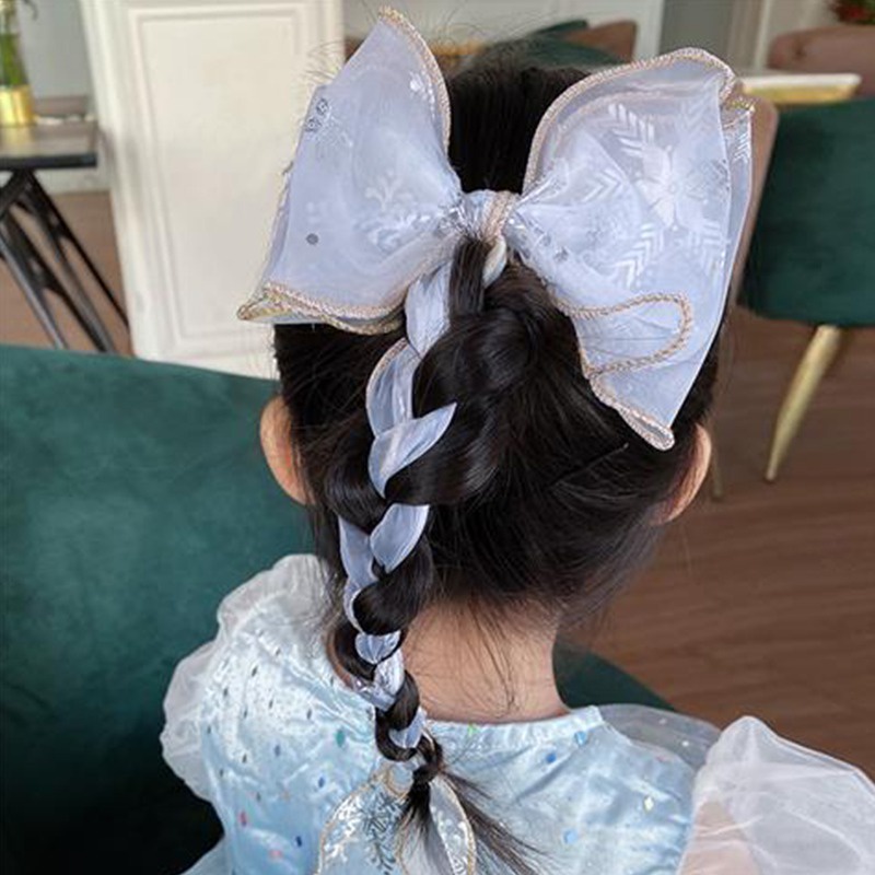 Kẹp Tóc Nơ Lớn Đầy Màu Sắc Thời Trang Công Chúa Cho Bé Gái mybetter