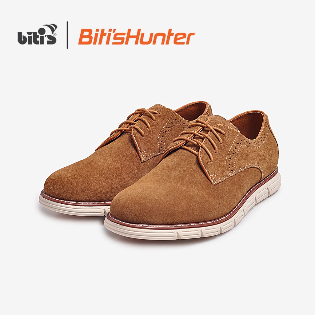 Giày Da Nam Biti's X DMM371880VDB (Vàng Da Bò)
