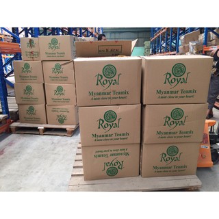1 Thùng Trà Sữa Royal Myanmar Teamix 30 gói lớn