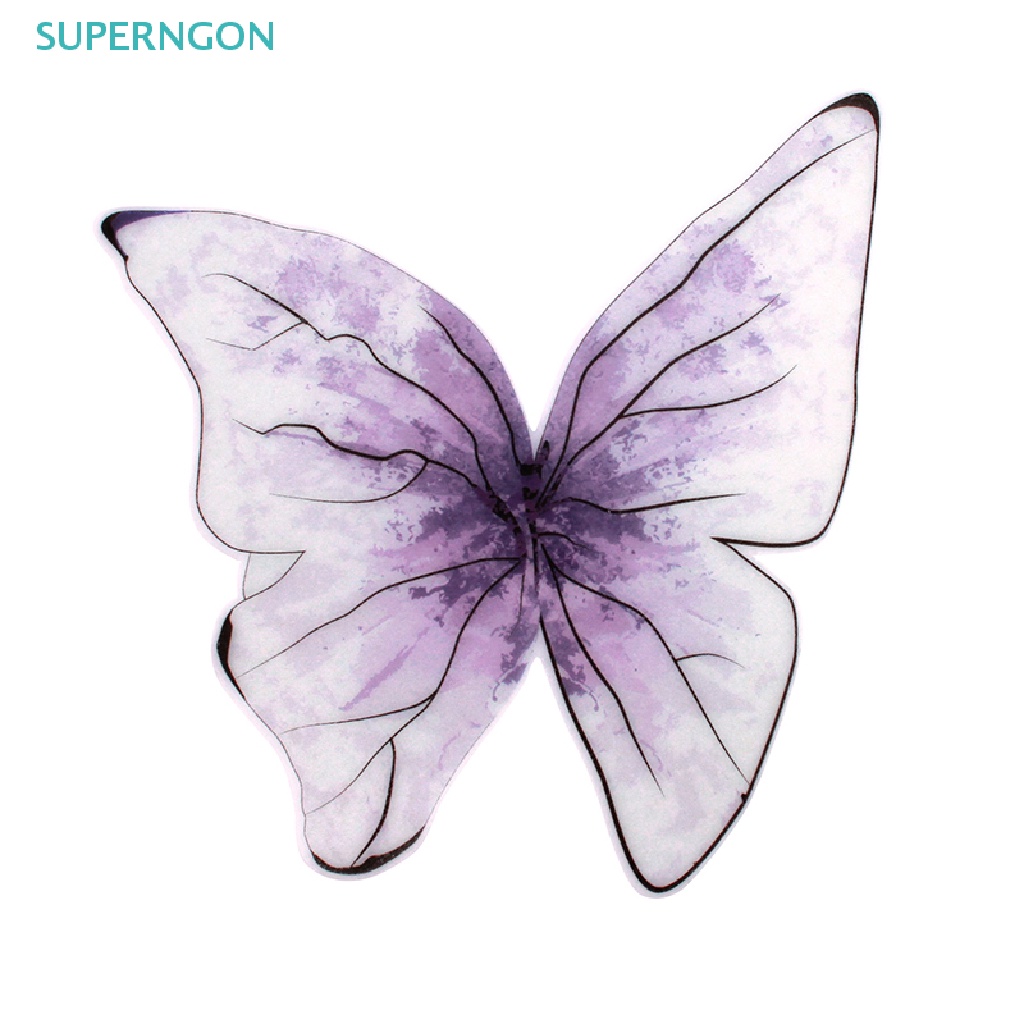 1 Set Que Cắm Trang Trí Bánh Hình Bướm