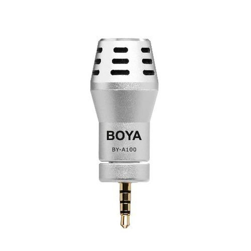 Microphone cho điện thoại Boya BY-A100 (Bạc)