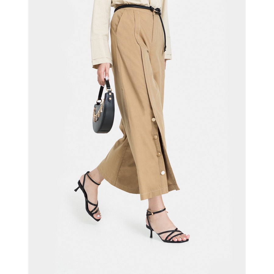 Quần Dài Dáng Suông Thời Trang JUNO Mở Hàng Nút JNQDA006