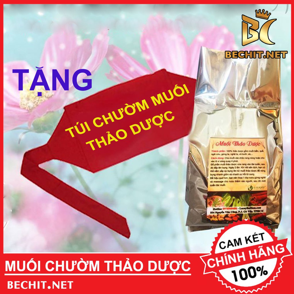 Túi Đựng Muối Chườm, Túi Chườm Muối, Túi Quấn Muối, Túi Đựng Muối Chườm Bụng, Đai Vải Quấn Muối