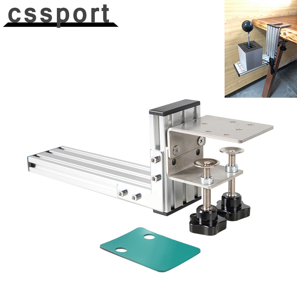 H Gear Shifter Fixture Kẹp Gắn Mô Phỏng Đua Xe Trò Chơi Giá Đỡ Cho Logitech G29 / G25 / G27 / G920 C