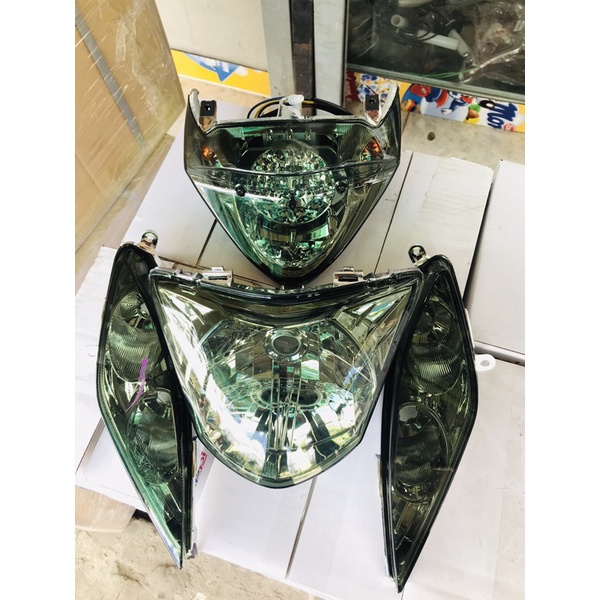Combo xi nhan choá pha đèn hậu exciter 135 4 số