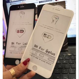 Miếng dán kính cường lực Full màn 5D xịn Iphone 6/6S Plus