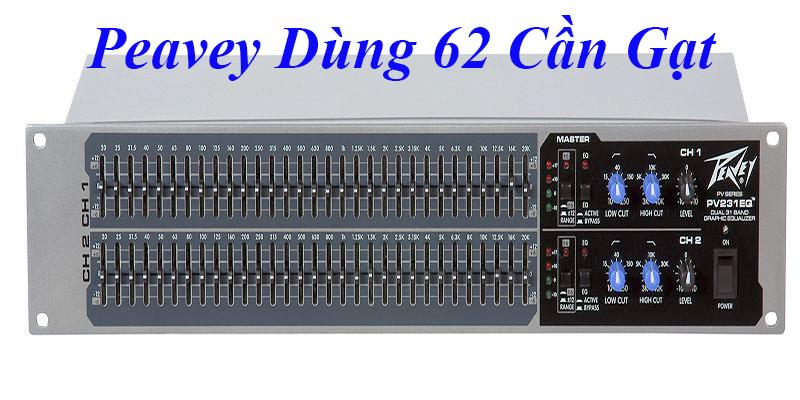 Lọc xì âm thanh cao cấp Peavey 231EQ