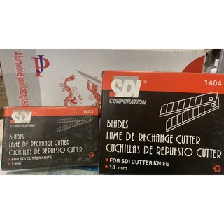 Dao rọc giấy SDI Bạc - kèm lưỡi