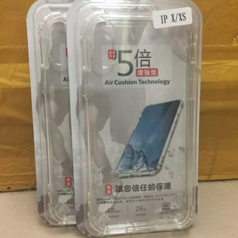 Ốp lưng chống sốc vỉ cho iPhone 7/8/X/XS/11 PRO MAX/12 Mini,12,12 Pro,12 Pro Max bo viền 4 cạnh chống sốc ( Trong suốt )