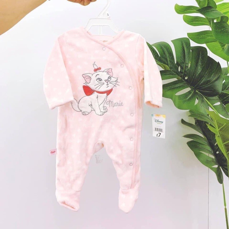Body nỉ dày Mèo Marie Disney sz 0-24M
