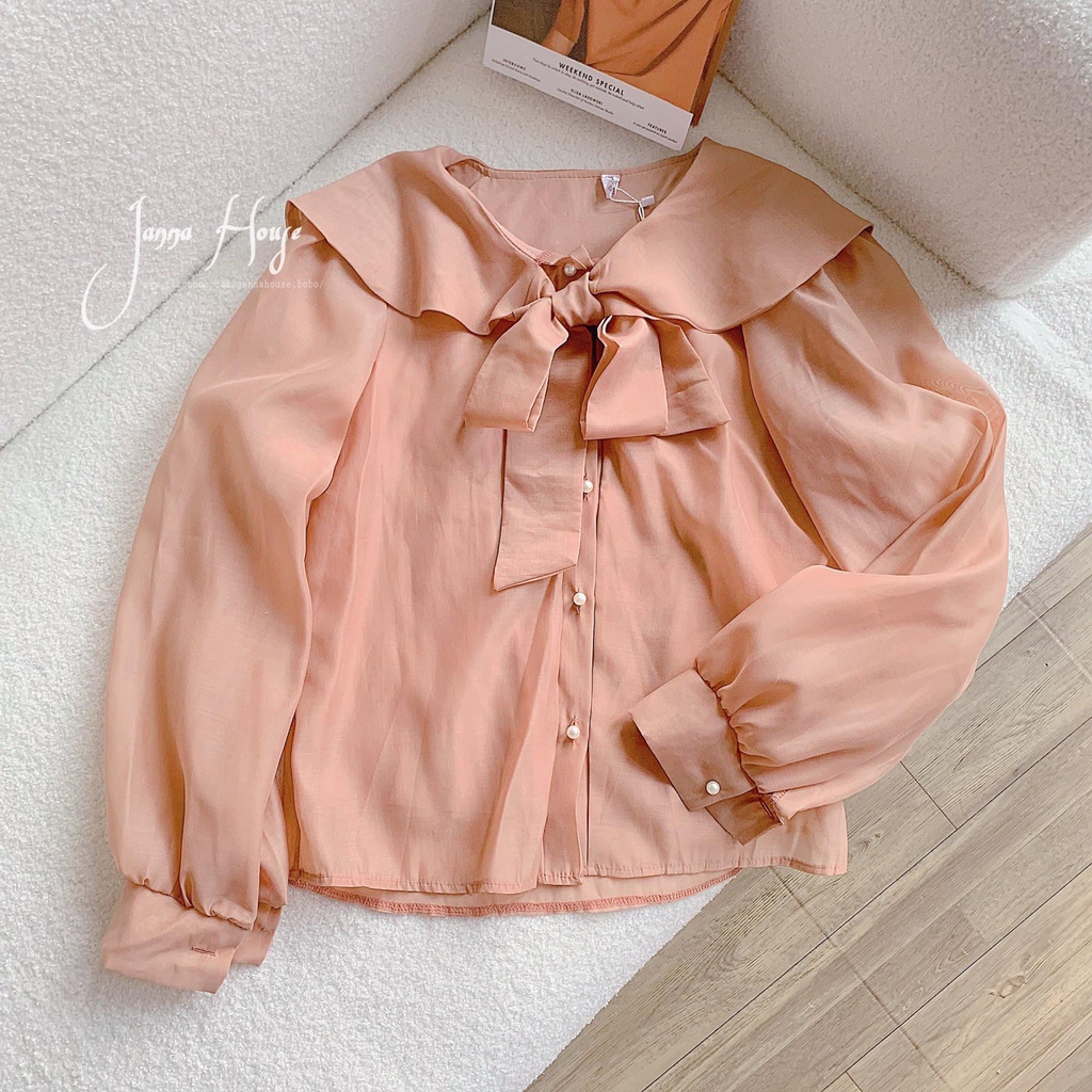 [HÀNG ĐẸP] Sơ mi cột nơ vintage - Hoola.Hoola | BigBuy360 - bigbuy360.vn