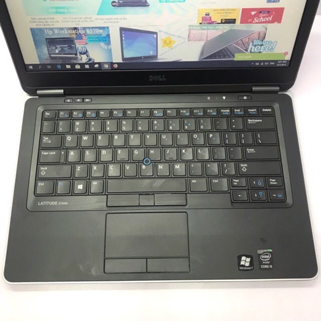 Laptop Dell Latitude E7440 Core i5 TẶNG balo laptop cao cấp MH96
