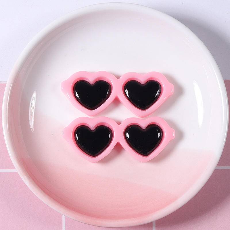 Nhãn Dán Dép sticker dép1 Mặt Trang Sức Hình Chiếc Lá Màu Vàng Đậm Bằng Nhựa Resin Làm Phụ Kiện Trang Trí Giày diy