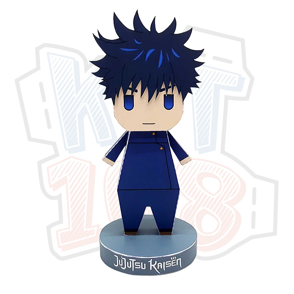 Mô hình giấy Anime Chibi Megumi Fushiguro ver 2 – Jujutsu Kaisen