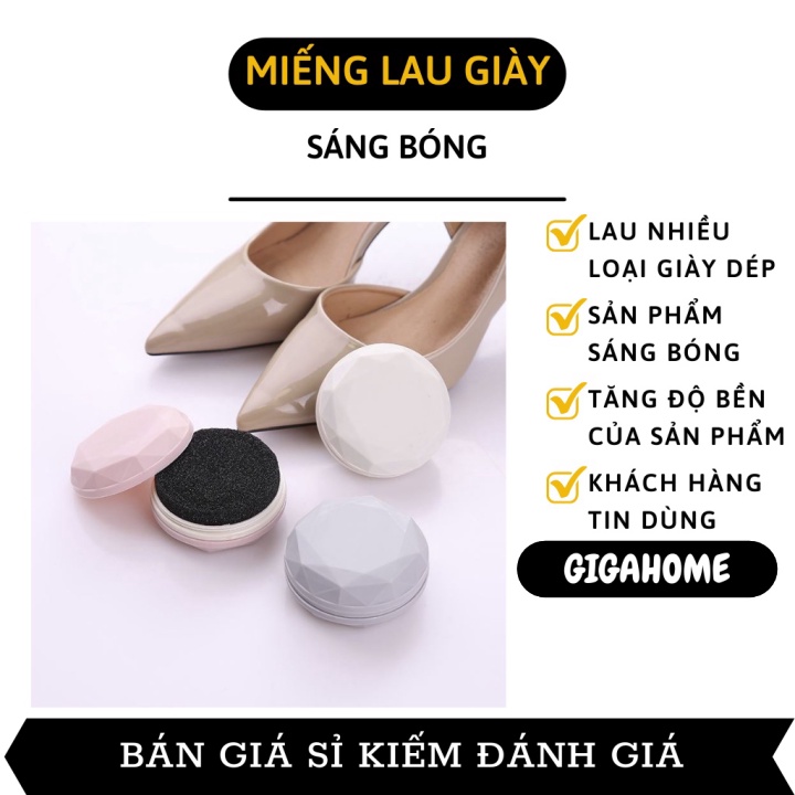 Miếng Lau Giày GIGAHOME Mút Đánh Giày Dép Da, Túi Xách Tăng Độ Bền Sản Phẩm 9376