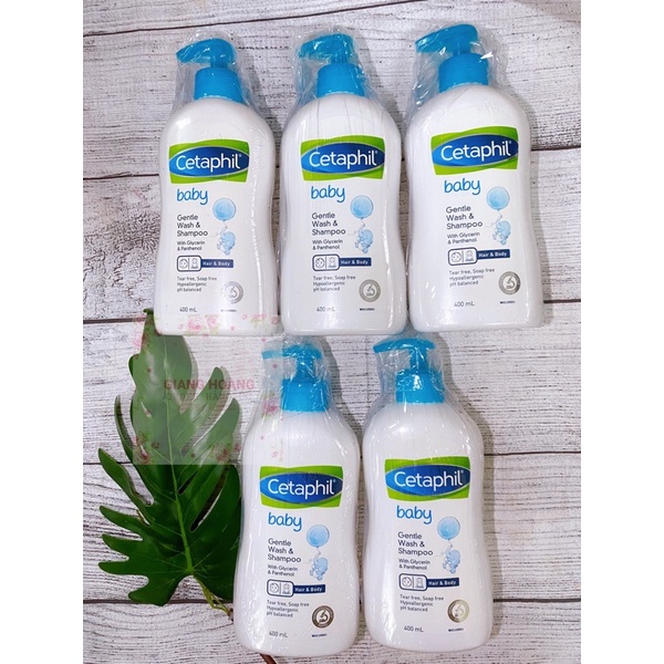 Tắm gội và dầu gội cetaphil nội địa Úc