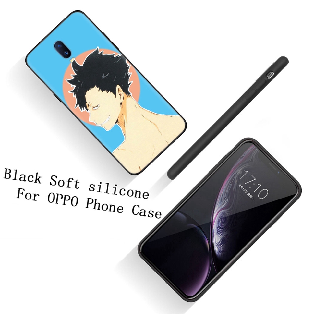 Ốp điện thoại silicon hình anime bóng chuyền cho OPPO Reno 3 Pro K5 K3 Realme 5 Pro X Q XT X2 X50