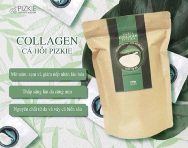 Collagen cá hồi Pizkie -  HỒI SINH LÀN DA CỦA BẠN