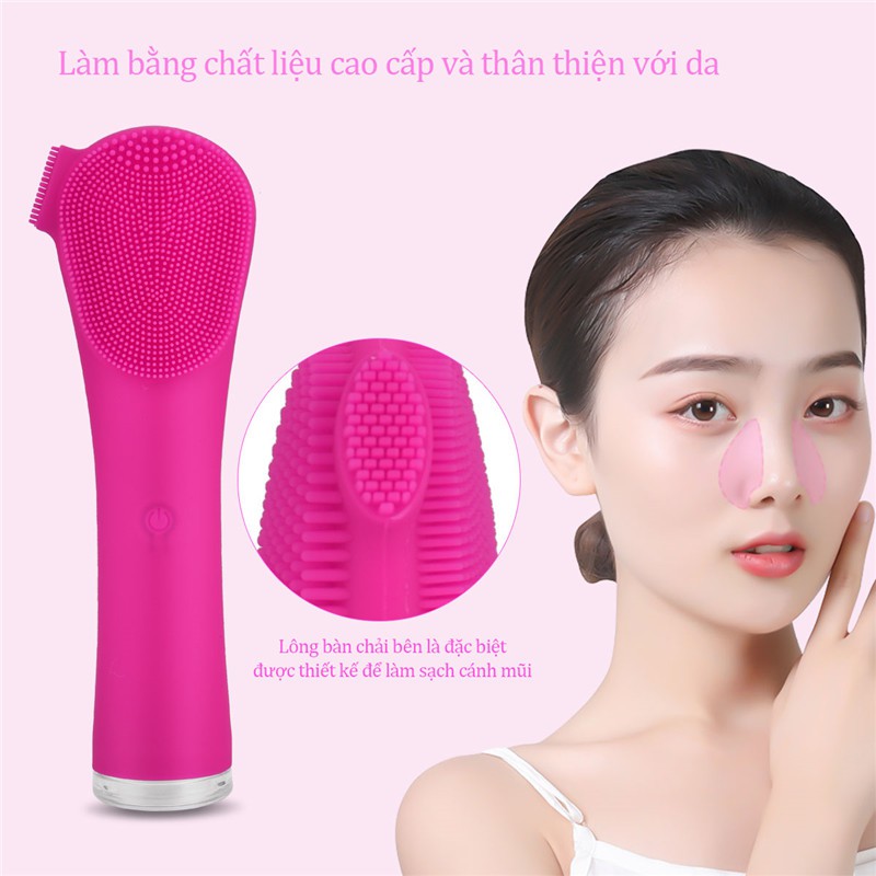 [Mã FMCGMALL - 8% đơn 250K] Máy rửa mặt CkeyiN chạy điện bằng silicone chống nước | BigBuy360 - bigbuy360.vn