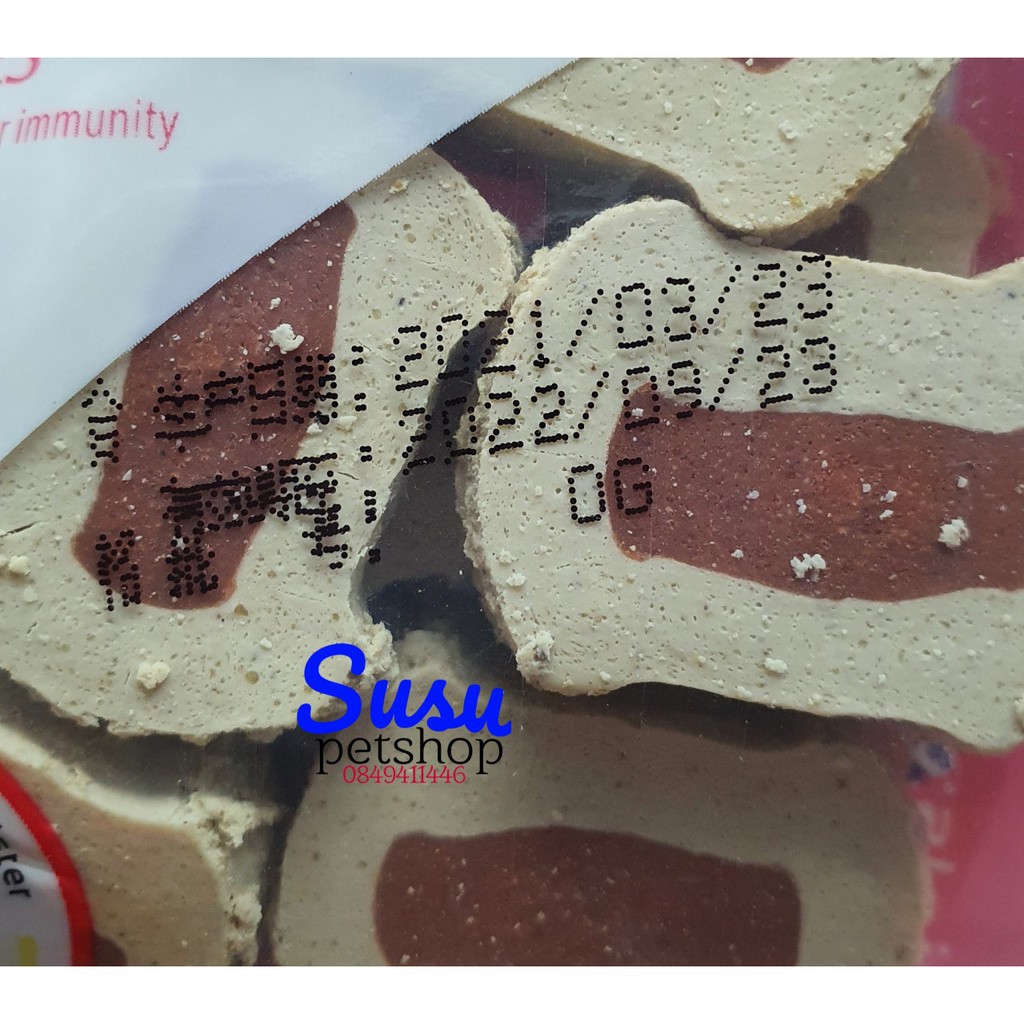 Bánh thưởng Orgo làm sạch răng, thơm miệng 55 G