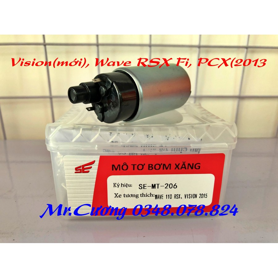 Mô tơ bơm xăng xe Vision , Wave RSX Fi, PCX , Wave 110,Lead 125i , Air Blade 110
