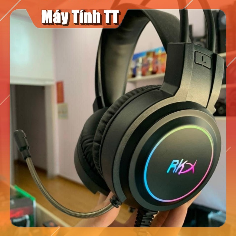 Tai nghe chụp tai có Mic chuyên Game Royal RKX âm thanh 7.1 Jack cắm USB - Bảo hành 12 tháng chính hãng - Máy Tính TT