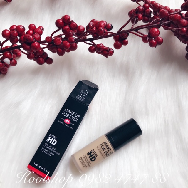 Mini Nền MUFV Ultra HD foundation -5ml -#117=Y225