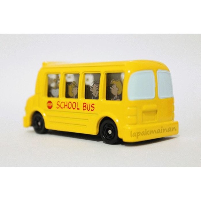 Xe mô hình Tomica Snoopy Schoolbus (Fullbox)