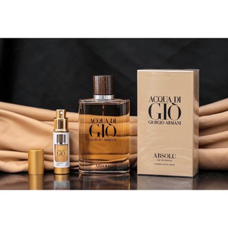 (Mẫu thử) Giò Nâu Acqua Di Giò Absolu EDP 10ml