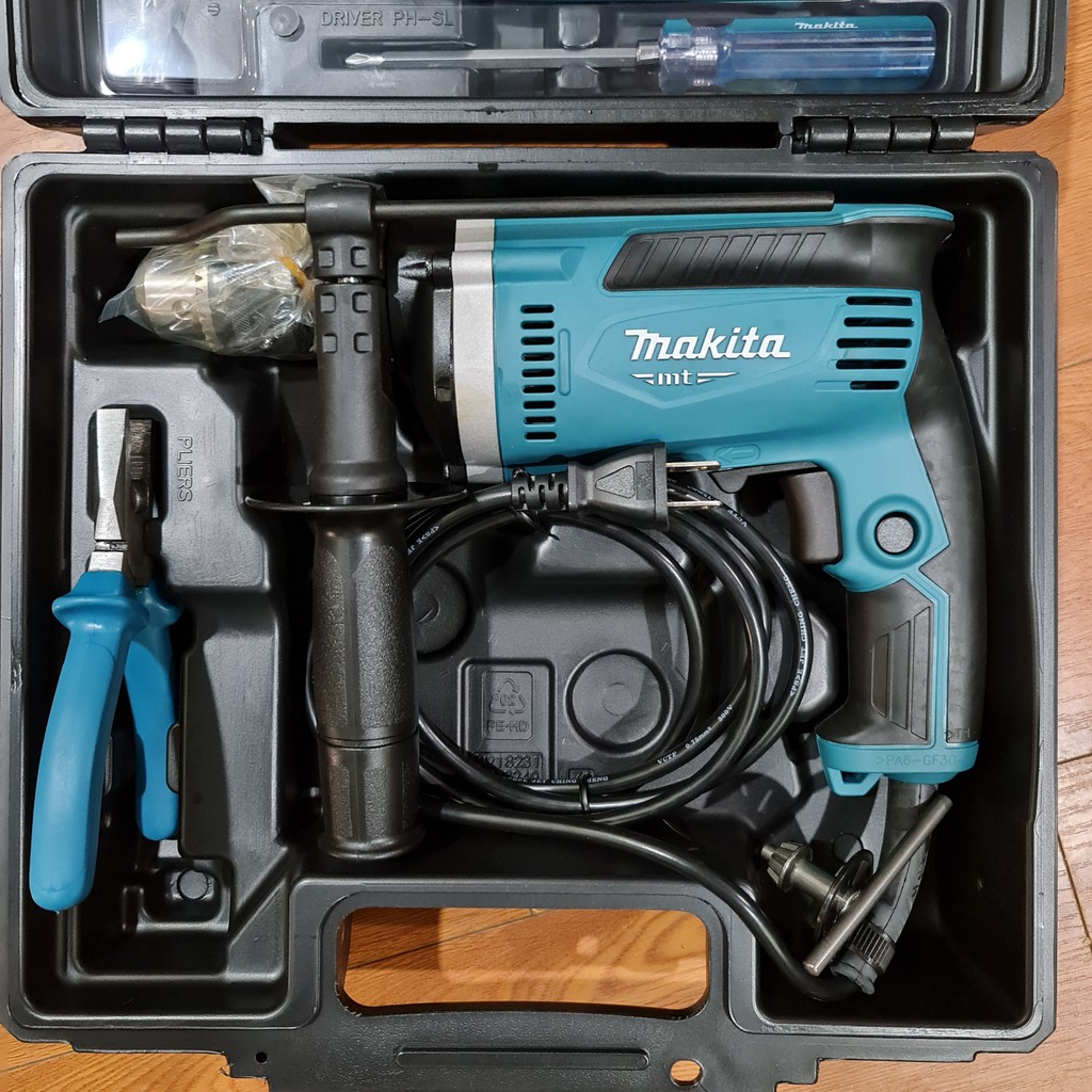 Máy Khoan búa Makita M8100KX2B (Kèm 26 phụ kiện)