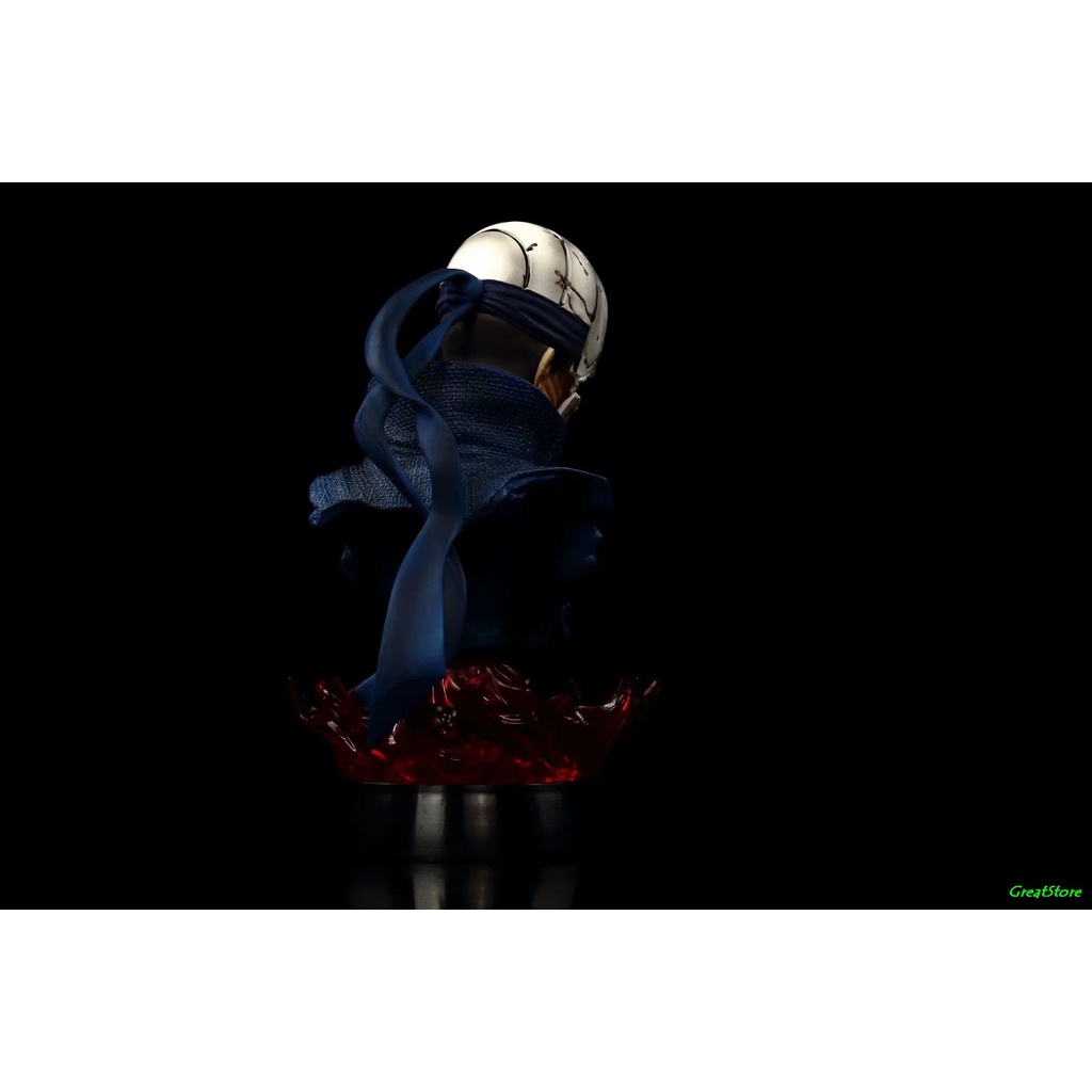 Mô hình tượng bán thân Uchiha Madara và Uchiha Obito trong Anime Naruto 16cm