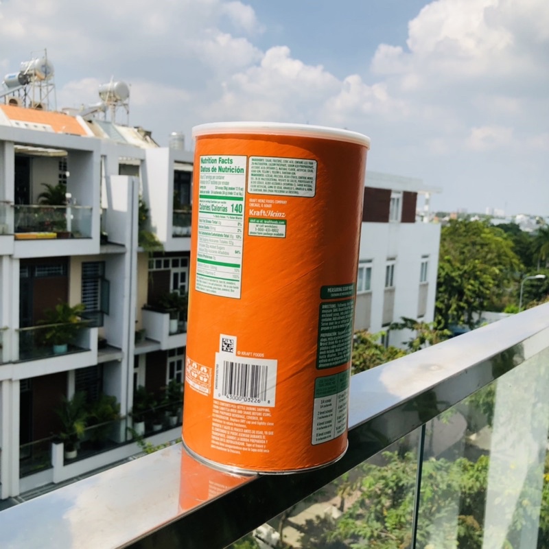 Bột pha nước cam Tang Orange Naranja hộp 2.04kg của Kraft Foods Mỹ