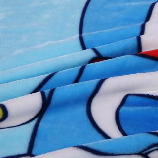 Chăn Bông Mềm Hình Doraemon Hello Kitty 100 * 140cm