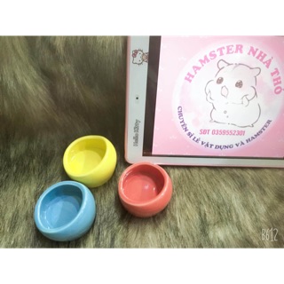 Bát ăn vòm cho hamster