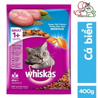 Thức Ăn Hạt WHISKAS 400Gr