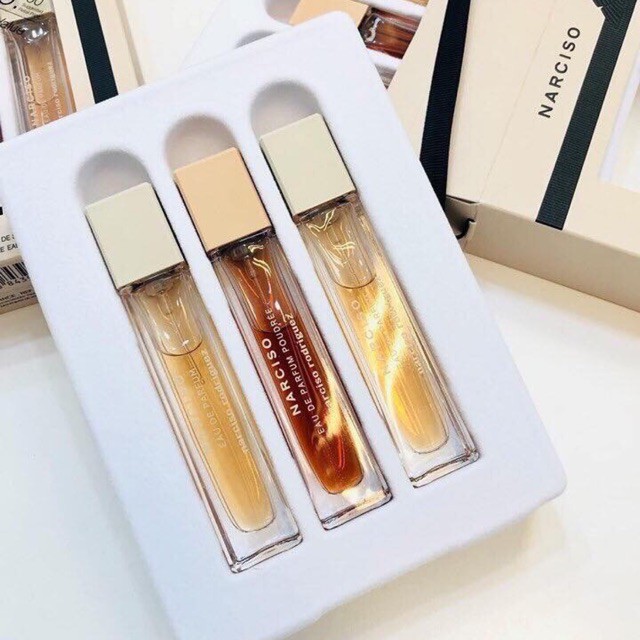 (SunShop) Set Nước Hoa Narciso 10ml 3 chai
