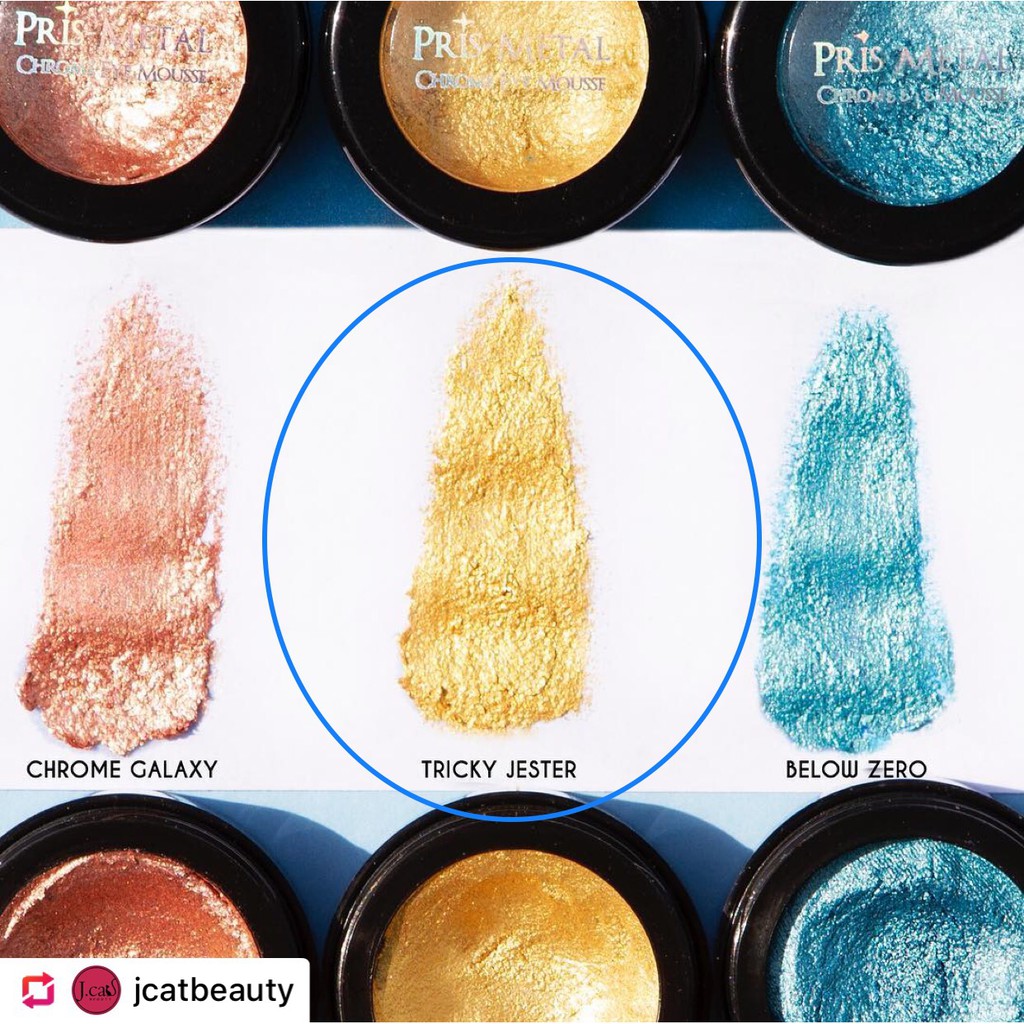 Nhũ mắt JCat Pris Metal Mousse Eyeshadow