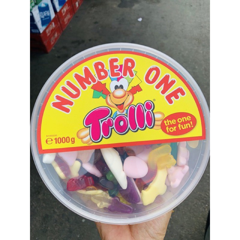Kẹo dẻo Trolli Number One 1kg